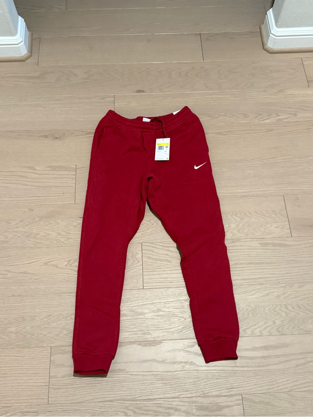 Nike Red Fleece Joggers